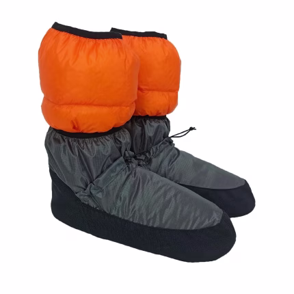 ROCK FRONT Camp 2 bivvy shoes with hot feet down socks
