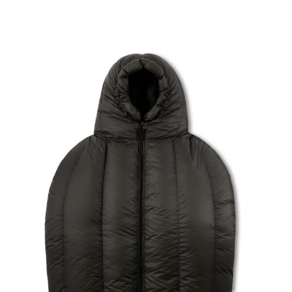 ROCK FRONT 450 Ultralight three season down sleeping bag antracite