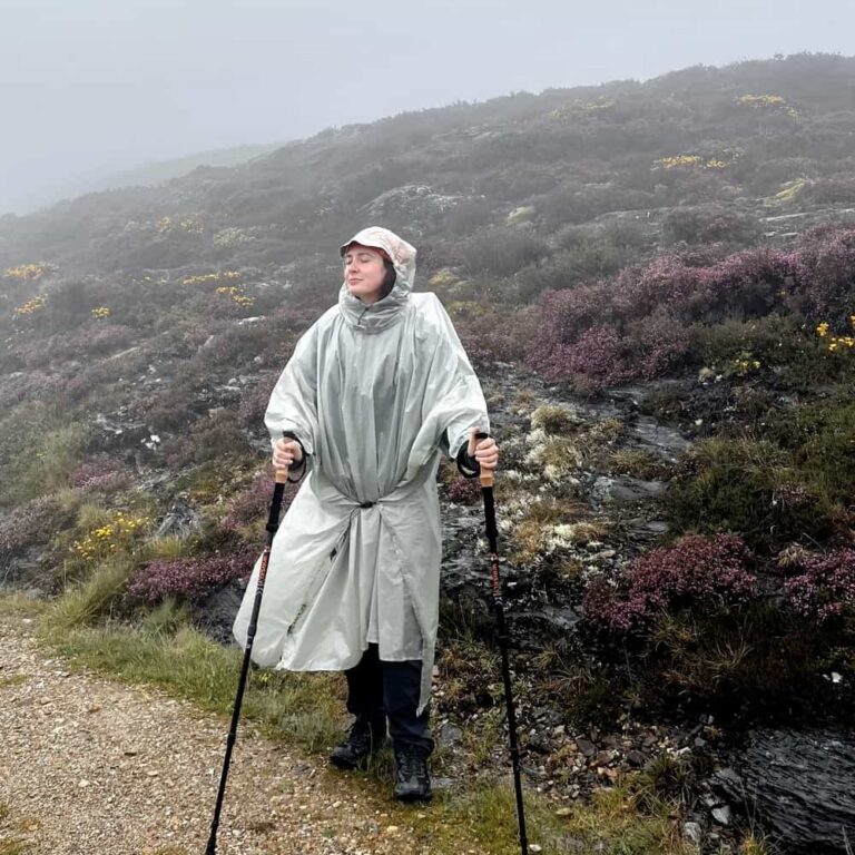 Poncho rain coat ROCK FRONT Rain Ghost