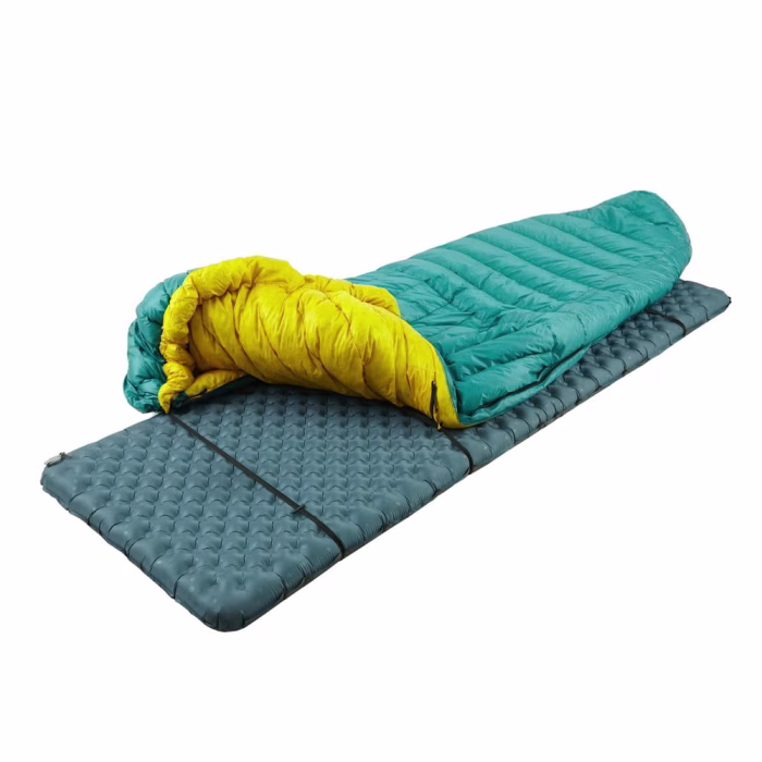 Warm down quilt sleeping bag ROCK FRONT 600 - photo