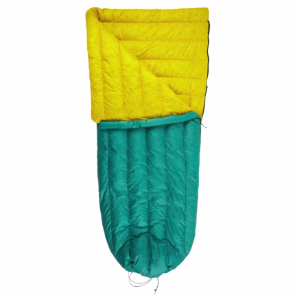 Down sleeping bag-blanket ROCK FRONT 450 Wide - photo
