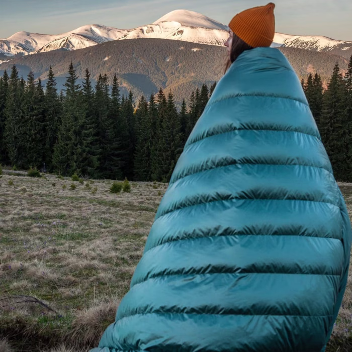 Double blanket ROCK FRONT 450 Wide for hiking and camping - photo