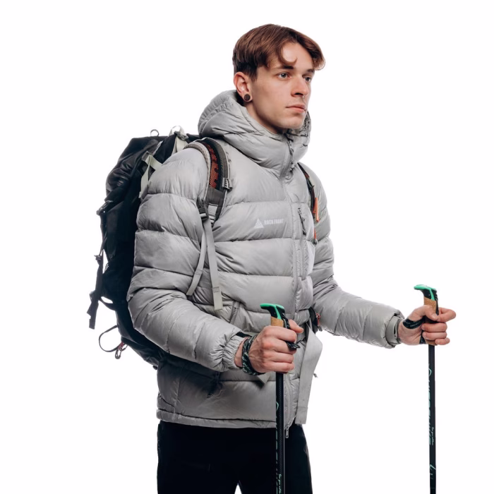 ROCK FRONT Nord men's down jacket for hiking