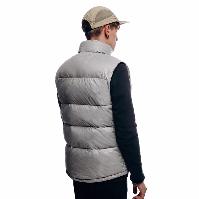 ROCK FRONT Nord warm men's down vest back