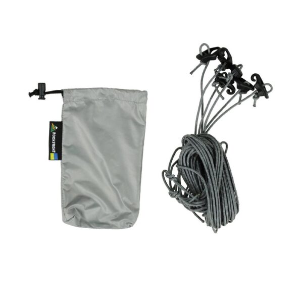 ROCK FRONT Guyline Kit grey