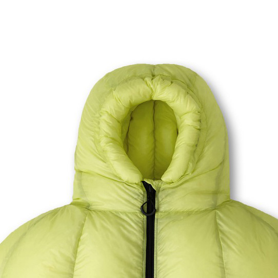 ROCK FRONT 1000 3D Ultralight, warm down sleeping bag, velcro collar