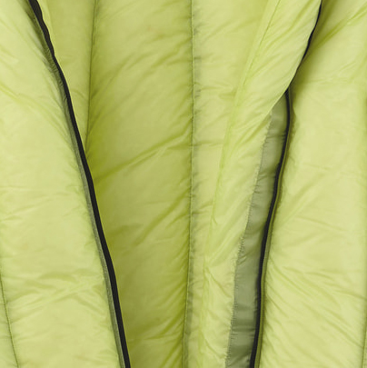 ROCK FRONT 1000 3D Ultralight, winter down sleeping bag central zipper